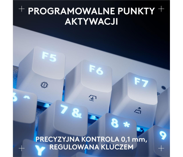 LOGITECH G PRO X TKL Rapid biały 920-013242 - 1298666 - zdjęcie 8
